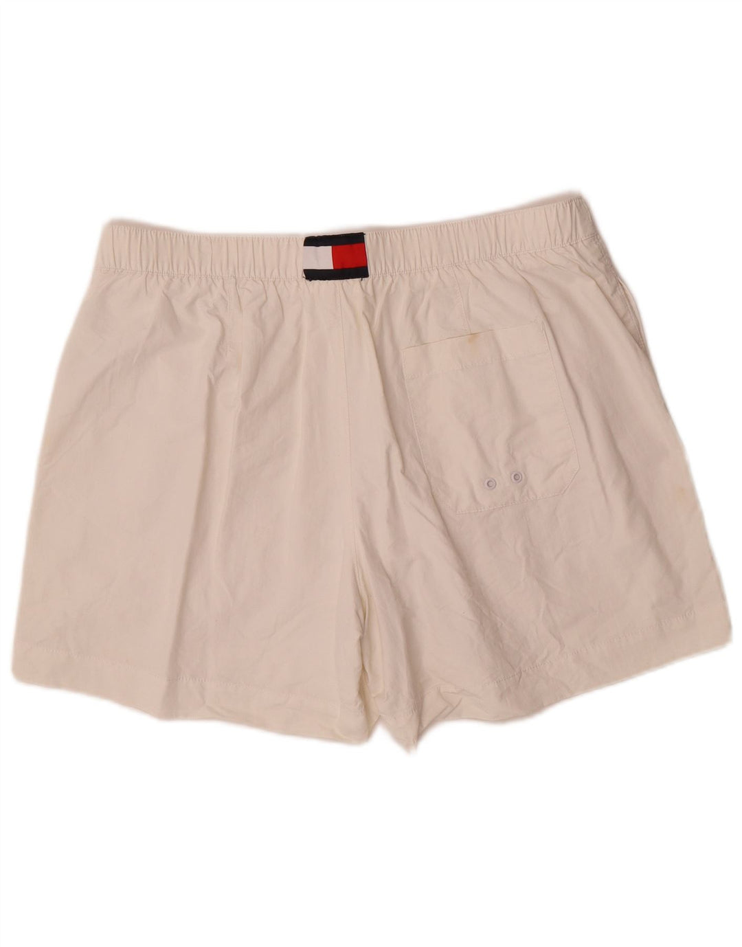 Ανδρικό σορτς κολύμβησης Tommy Hilfiger Regular Fit XL White Polyamide