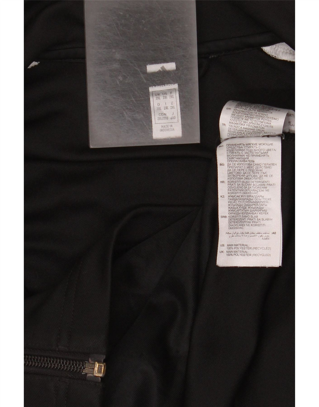 Ανδρική φόρμα Adidas Aeroready Graphic Top Jacket 2XL Μαύρο Πολυεστέρας