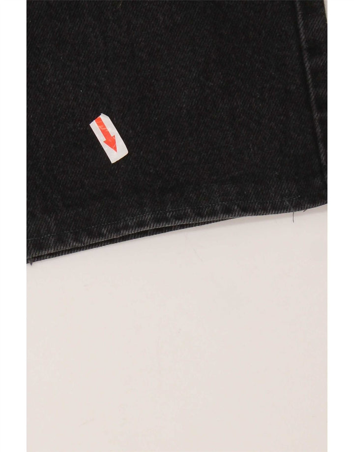 Lee Mens Chicago Straight Jeans W34 L29 Μαύρο βαμβακερό