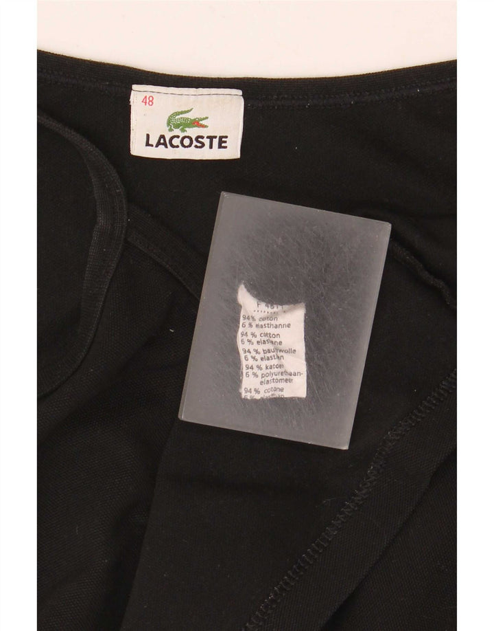 Lacoste Γυναικείο Cami Top Size 48 XL Μαύρο βαμβακερό
