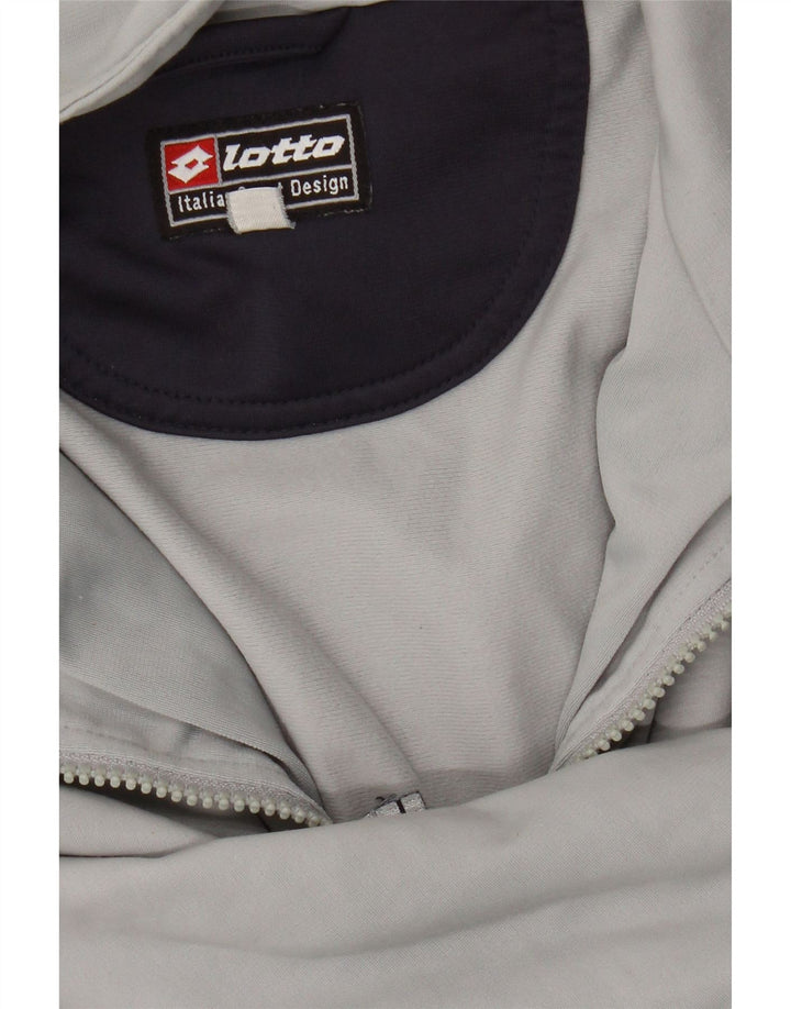 Ανδρική φόρμα Lotto Top Jacket XL Grey Colourblock