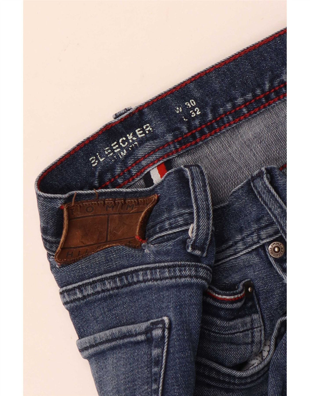 Tommy Hilfiger Γυναικείο Bleecker Slim Jeans W30 L32 Μπλε βαμβακερό