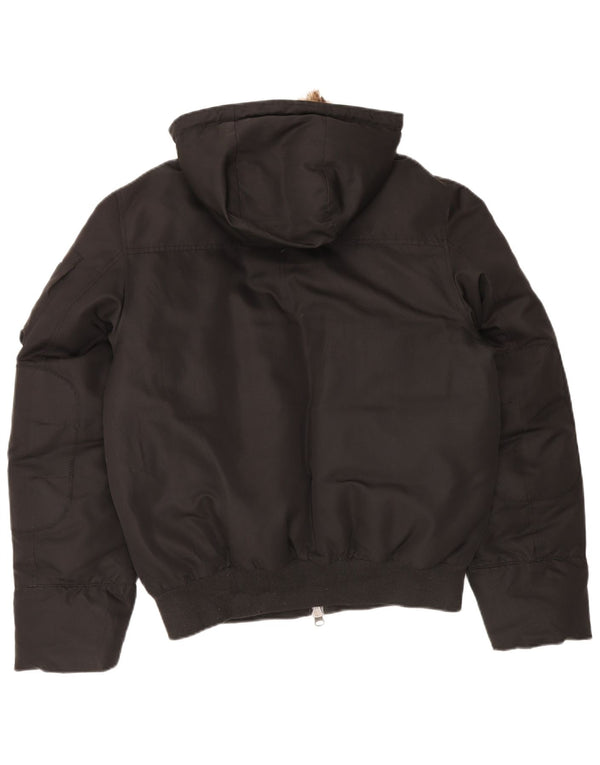 Ανδρικό μπουφάν Benetton με κουκούλα IT 50 Large Black