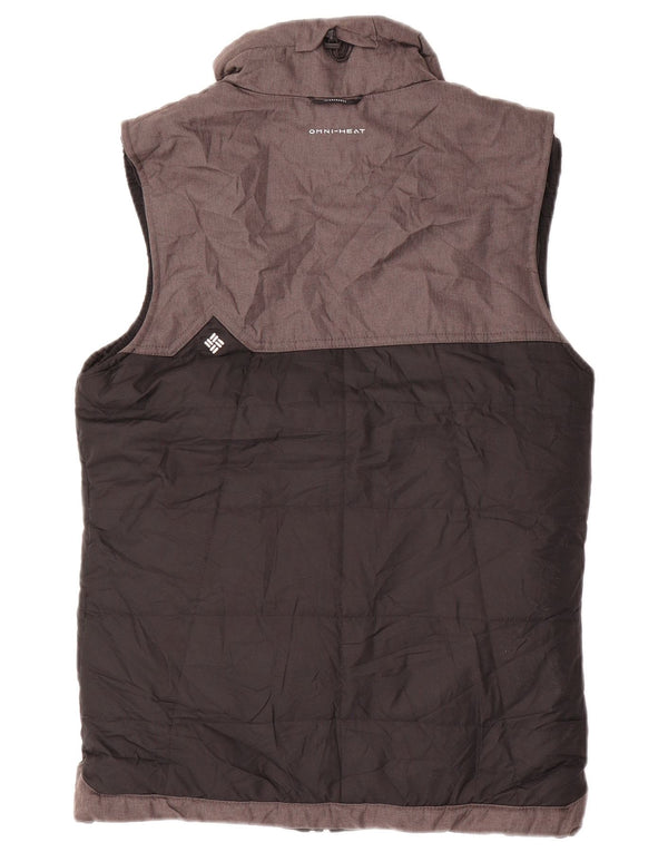 COLUMBIA Womens Omni-Shield Gilet UK 10 Small Black Colourblock