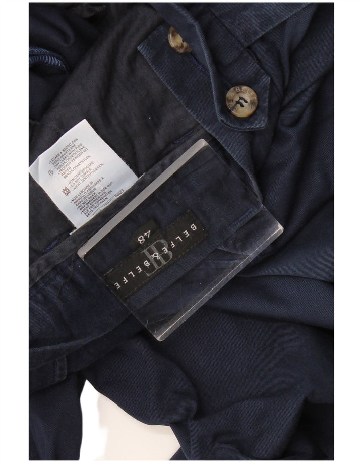 Belfe & Belfe Ανδρικό ίσιο παντελόνι μεσαίο W32 L32 Navy Blue
