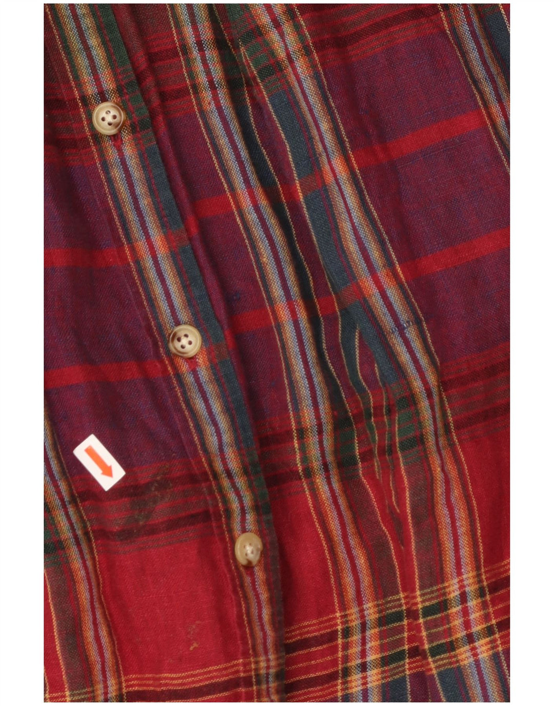 RALPH LAUREN Γυναικείο Στρατιωτικό Πουκάμισο US 4 Small Red Check Len