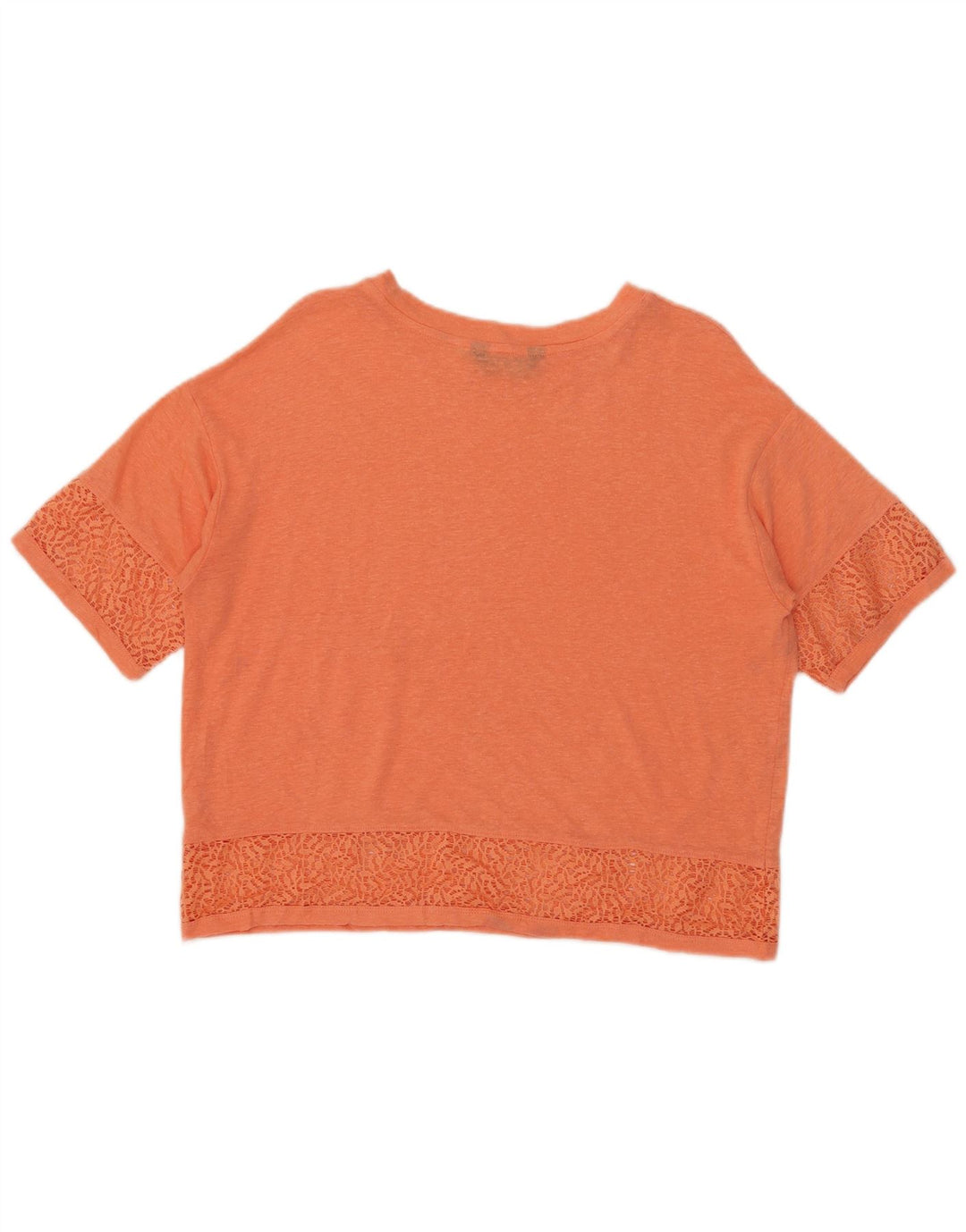 Marks & Spencer Γυναικείο μπλουζάκι υπερμεγέθη τοπ UK 10 Small Orange