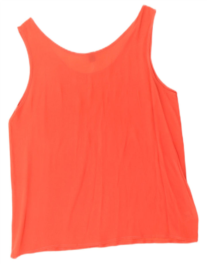Vintage Γυναικεία Αμάνικη Μπλούζα Top IT 40 Small Red