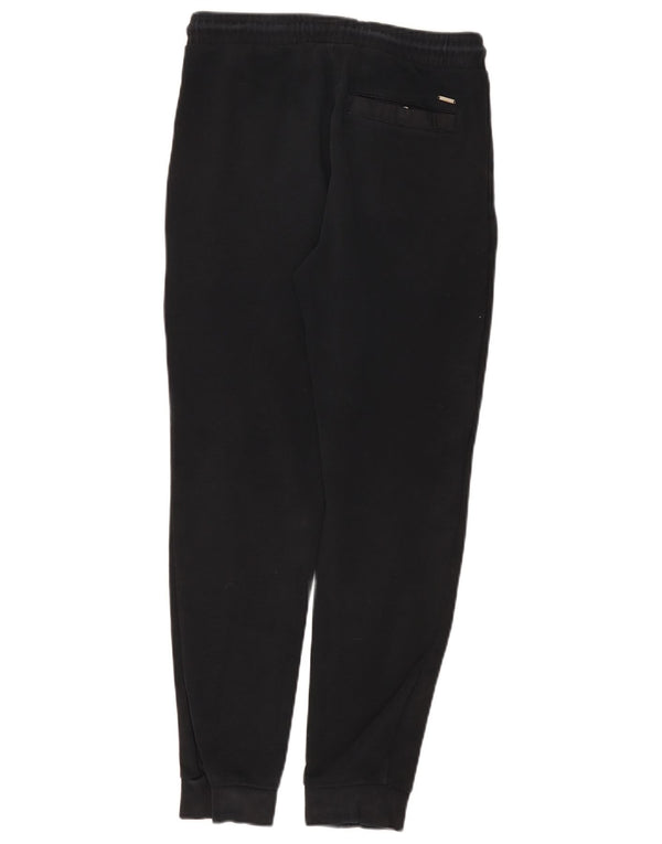 Marks & Spencer Γυναικεία φόρμα παντελόνια Joggers UK 10 Small Black Cotton