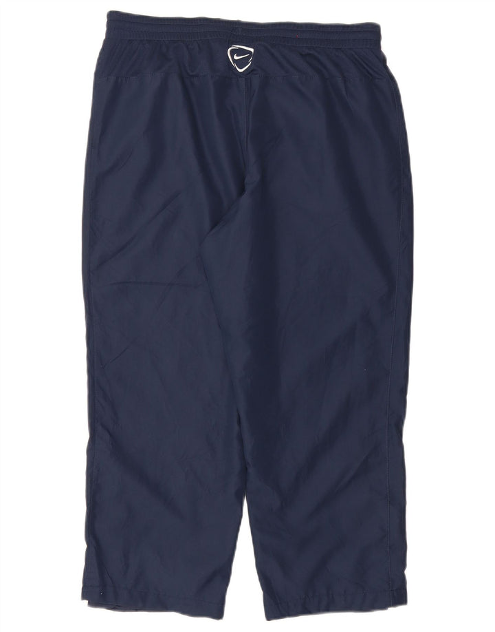 Ανδρικές φόρμες Nike Dri Fit Capri Παντελόνια μεσαίου μπλε ναυτικού πολυεστέρα