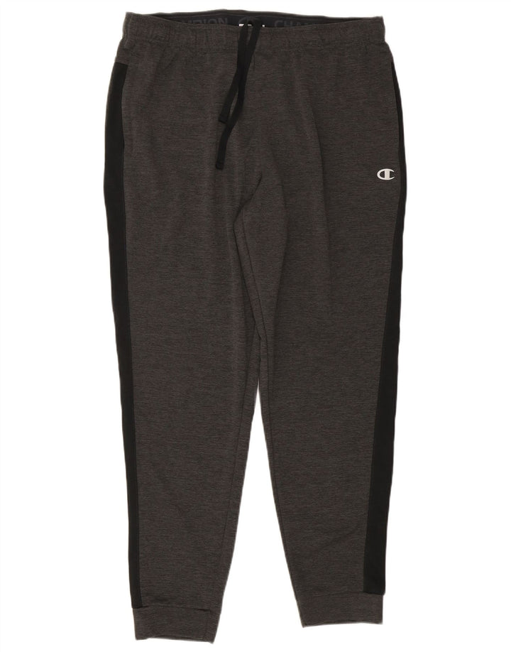 Ανδρική αθλητική φόρμα CHAMPION Παντελόνι Joggers XL Grey Colourblock Polyester