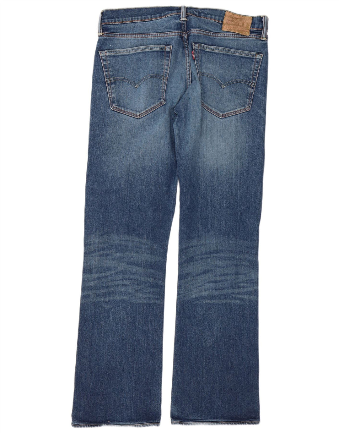 Levi's Mens 521 Bootcut Jeans W36 L32 Μπλε βαμβακερό