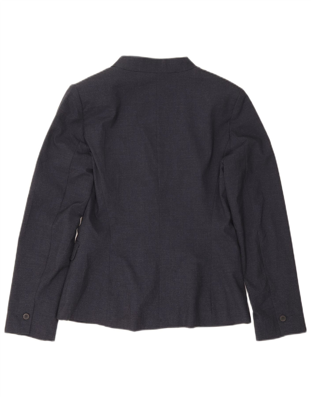 Zara Γυναικείο μπουφάν σακάκι με 1 κουμπί EU 38 Small Navy Blue Polyester