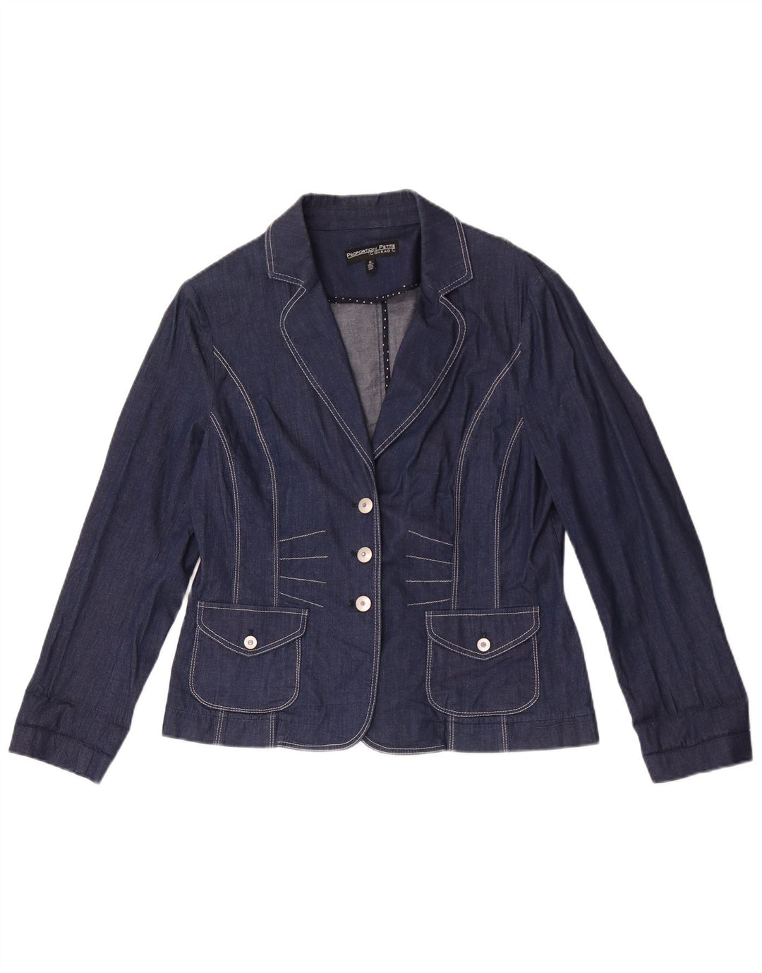Conrad Γυναικείο τζιν μπλέιζερ με 3 κουμπιά US 8 Medium Navy Blue
