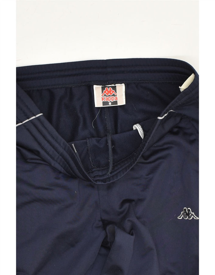 KAPPA Mens Tracksuit Trousers Small Navy Blue | Vintage Kappa | Thrift | Second-Hand Kappa | Used Clothing | Messina Hembry 