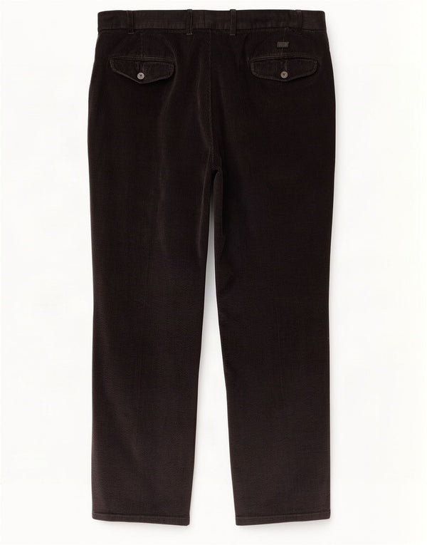 Marks & Spencer Mens Blue Harbour Straight Corduroy Παντελόνι W40 L31 Navy