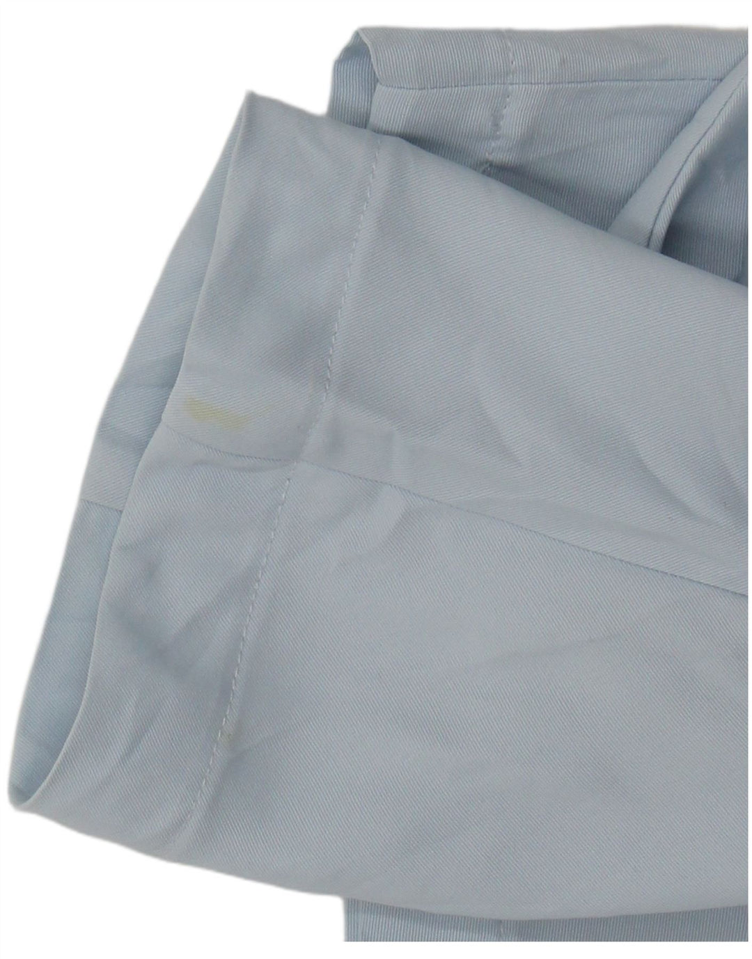 Zara Γυναικεία Μπλούζα Crop Top UK 14 Μεγάλη μπλε βισκόζη