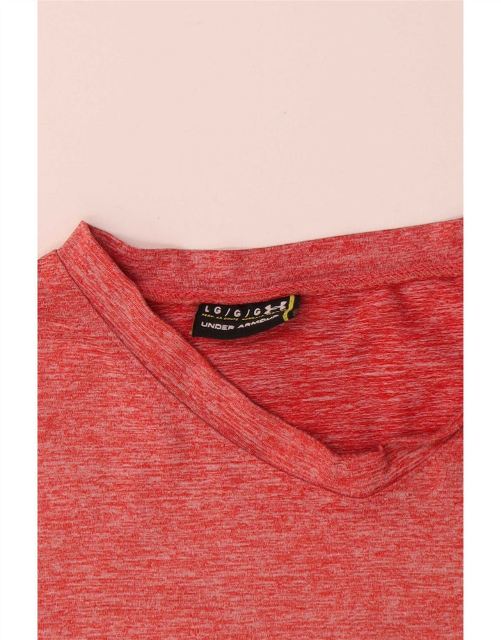 Ανδρικό T-Shirt Under Armour Top Large Red Flecked