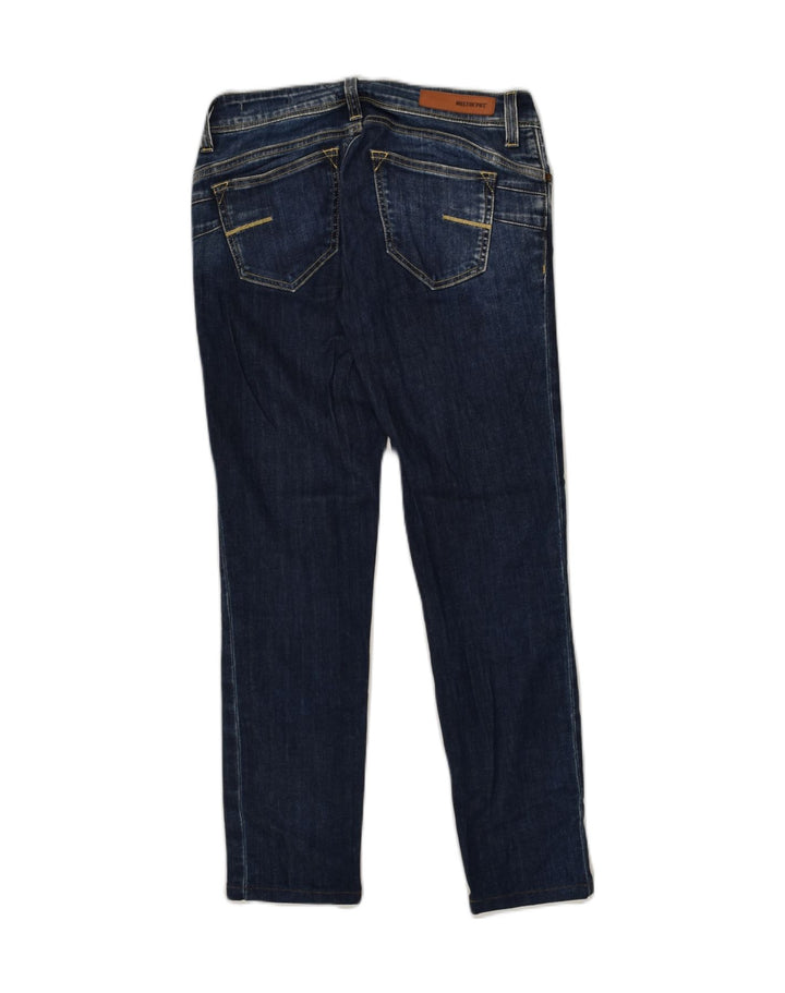 MELTIN' POT Womens Slim Jeans W27 L34  Navy Blue Cotton | Vintage Meltin' Pot | Thrift | Second-Hand Meltin' Pot | Used Clothing | Messina Hembry 