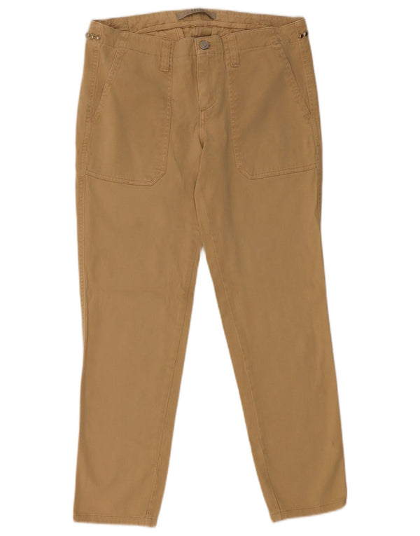 Guess Γυναικείο Slim Chino Παντελόνι W26 L26 Μπεζ βαμβακερό