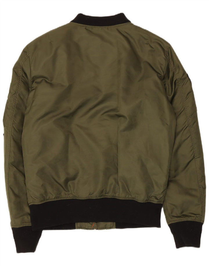 Ανδρικό στρατιωτικό μπουφάν Superdry UK 38 Medium Khaki Nylon