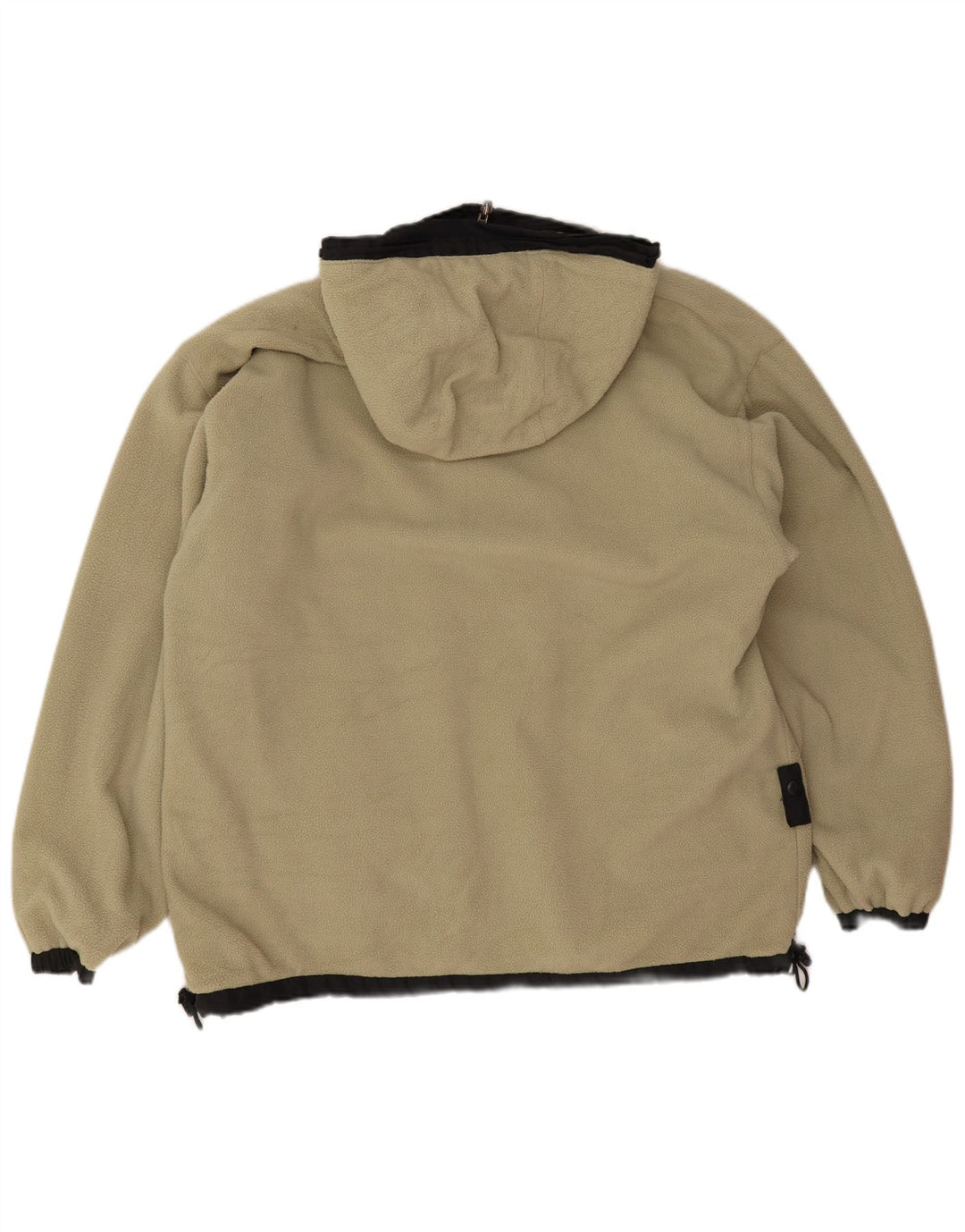 Ανδρικό μπουφάν Kappa με κουκούλα αναστρέψιμο αντιανεμικό UK 36 μικρό μαύρο πολυεστέρα