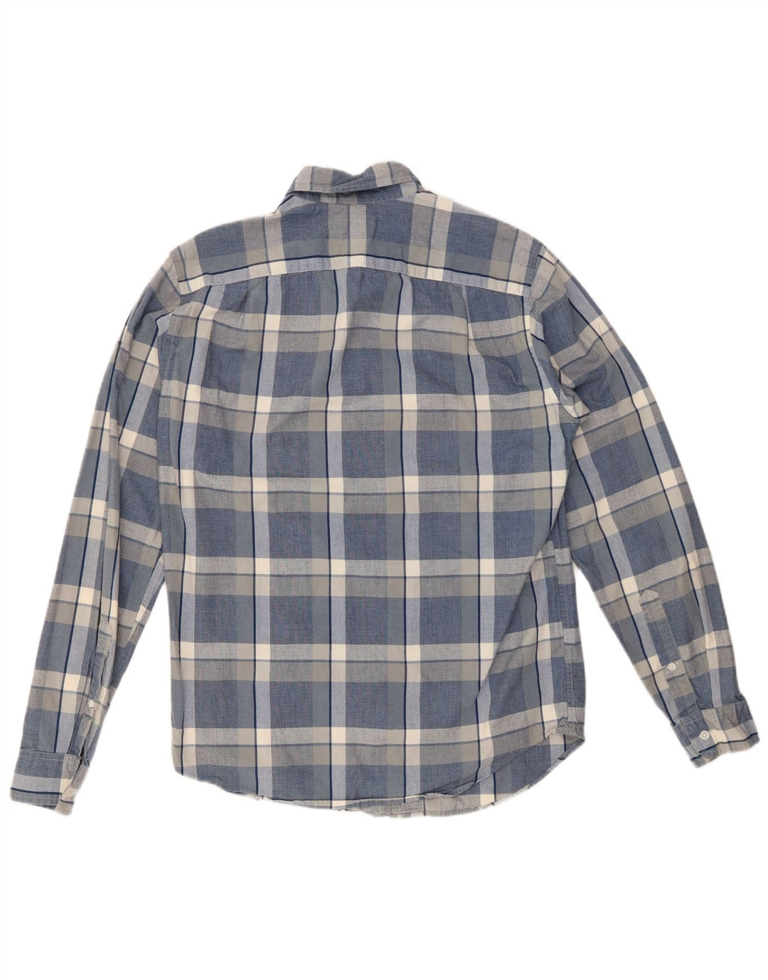 J. CREW Ανδρικό πουκάμισο Classic Fit Small Blue Check Cotton