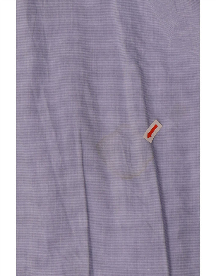 Γυναικείο κοντομάνικο πουκάμισο LACOSTE Crop Oversized Μέγεθος 43 Large Μπλε