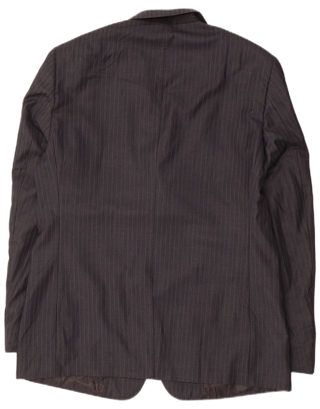 Giorgio Santi Ανδρική φόρμα 3 κουμπιών IT 52 XL W34 L33 Μαύρη ριγέ