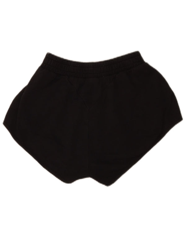 Γυναικείο αθλητικό σορτς Gymshark Relaxed Fit UK 6 XS Black Cotton Sports