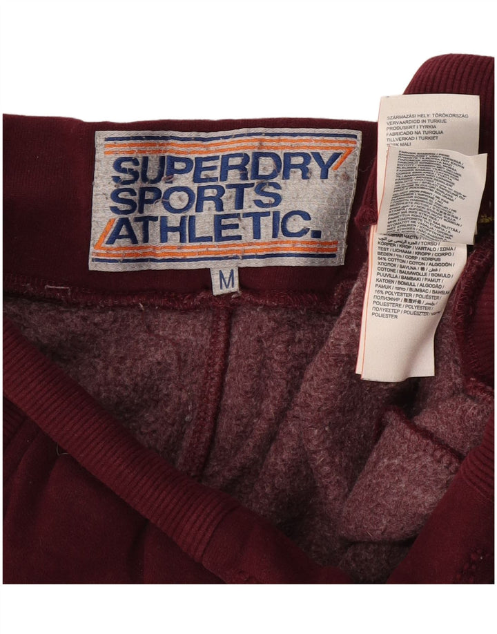 Ανδρικές φόρμες Superdry γραφικές φόρμες μεσαίου μπορντό