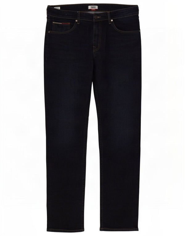 Ανδρικό τζιν ίσιο Tommy Hilfiger W34 L34 Navy Blue Cotton