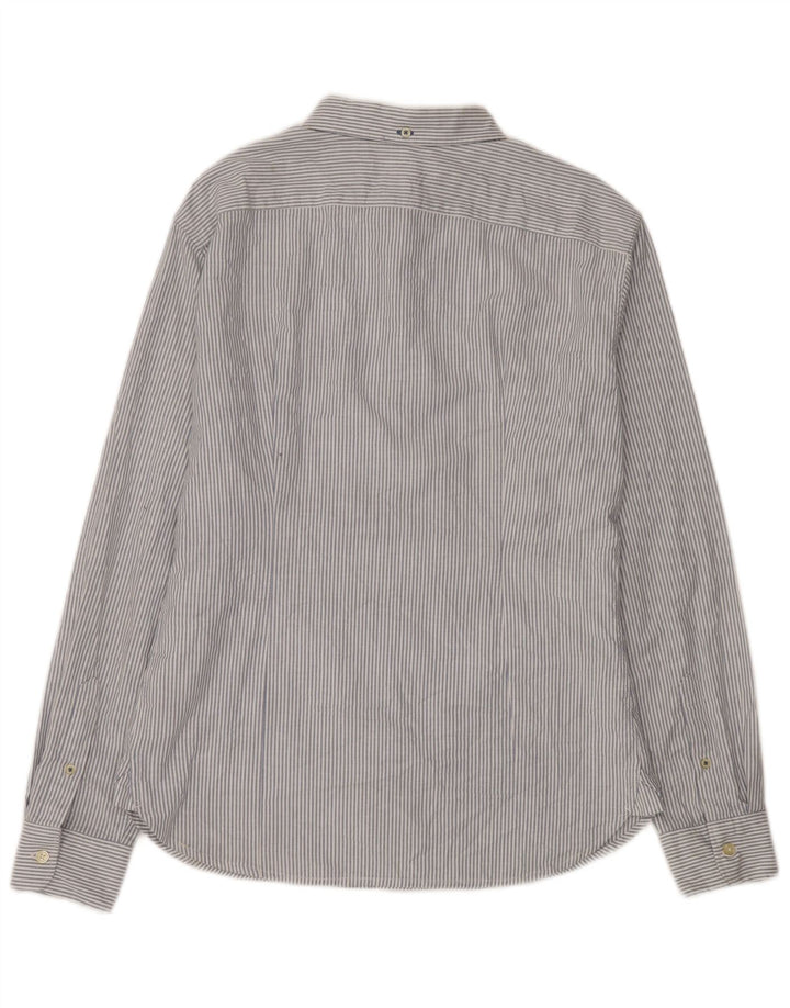 Ανδρικό πουκάμισο Dockers μεγάλο μπλε βαμβακερό ρίγες