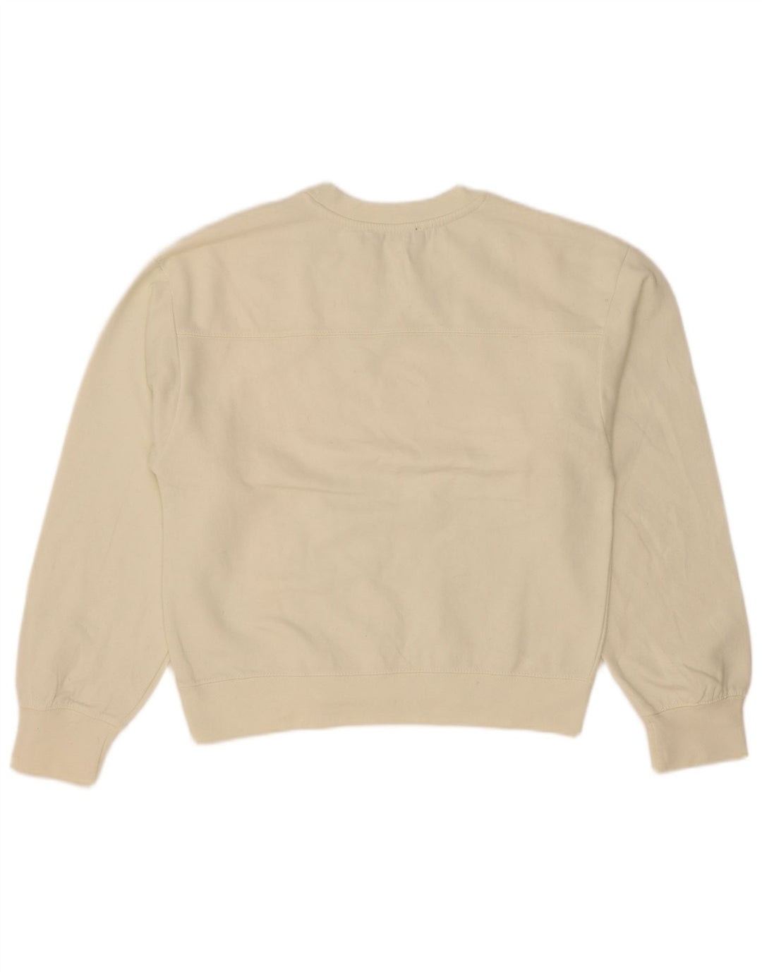 Zara Γυναικεία φούτερ Crop Jumper UK 10 Small Off White