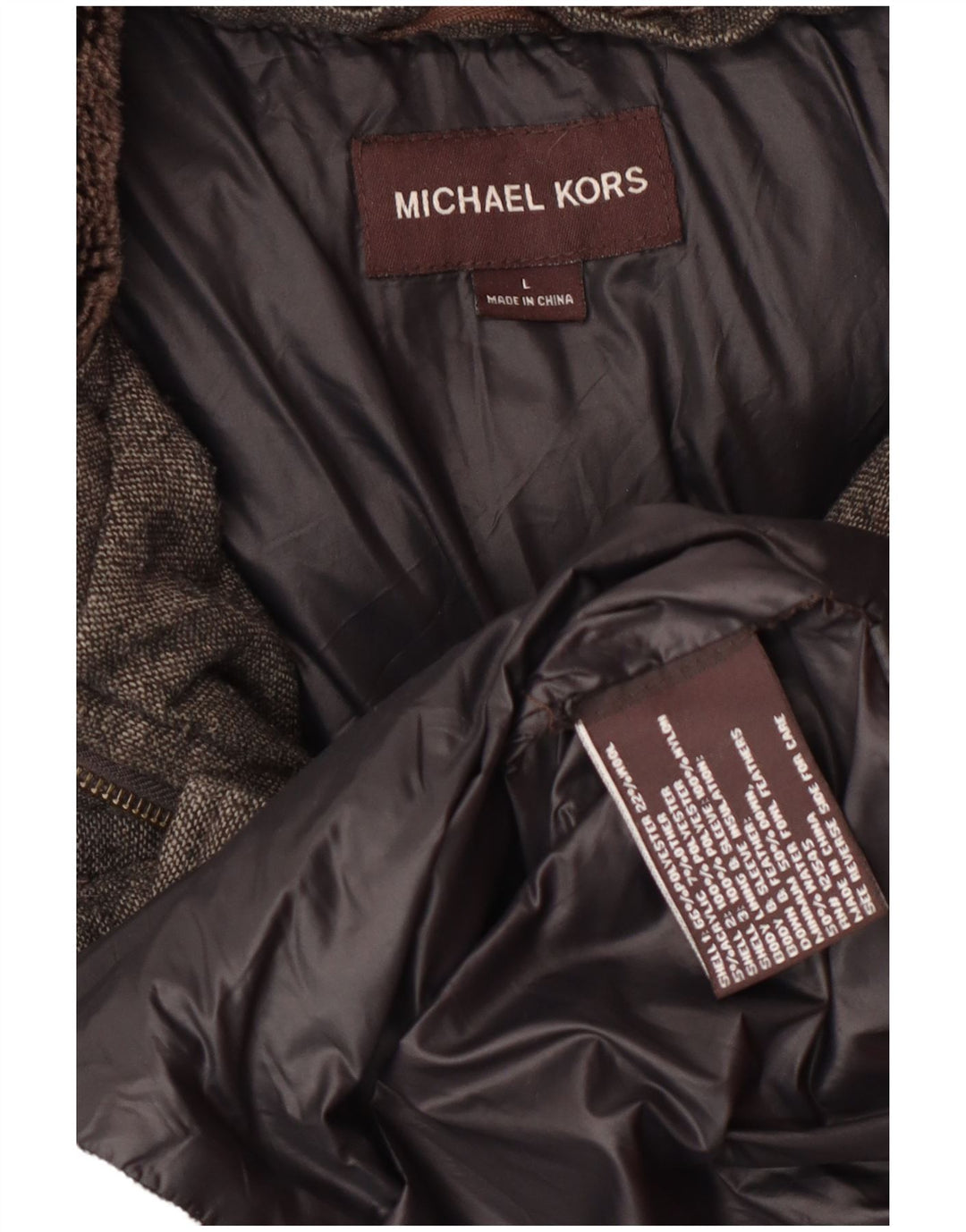 Michael Kors Ανδρικό μπουφάν UK 40 Large Grey Polyester
