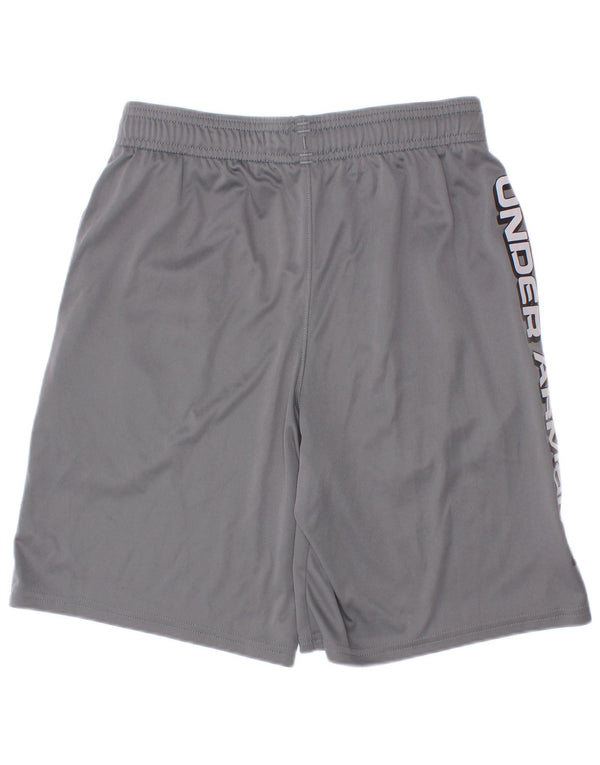 Under Armour Boys Graphic Sport Short 9-10 Years Medium Grey Polyester