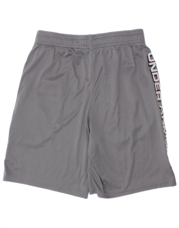 Under Armour Boys Graphic Sport Short 9-10 Years Medium Grey Polyester