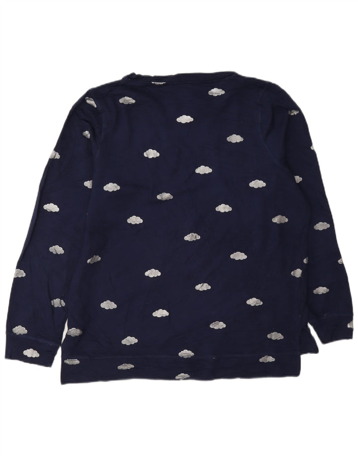 Γυναικείο γραφικό υπερμεγέθη φούτερ Oasis UK 10 Small Navy Blue
