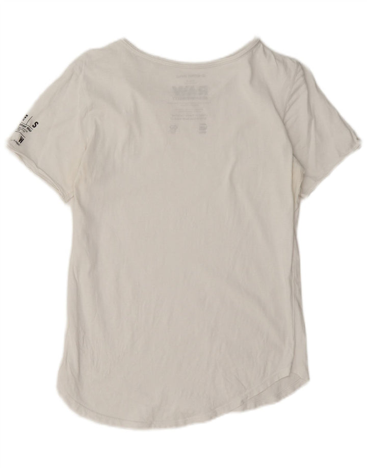 Ανδρικό γραφικό T-Shirt G-Star Top Small White