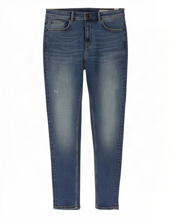 Marks & Spencer Womens The Carrie Skinny Jeans UK 14 Large W32 L26 Blue