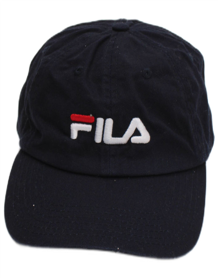 Fila Ανδρικό γραφικό καπέλο μπέιζμπολ One Size Navy Blue Cotton