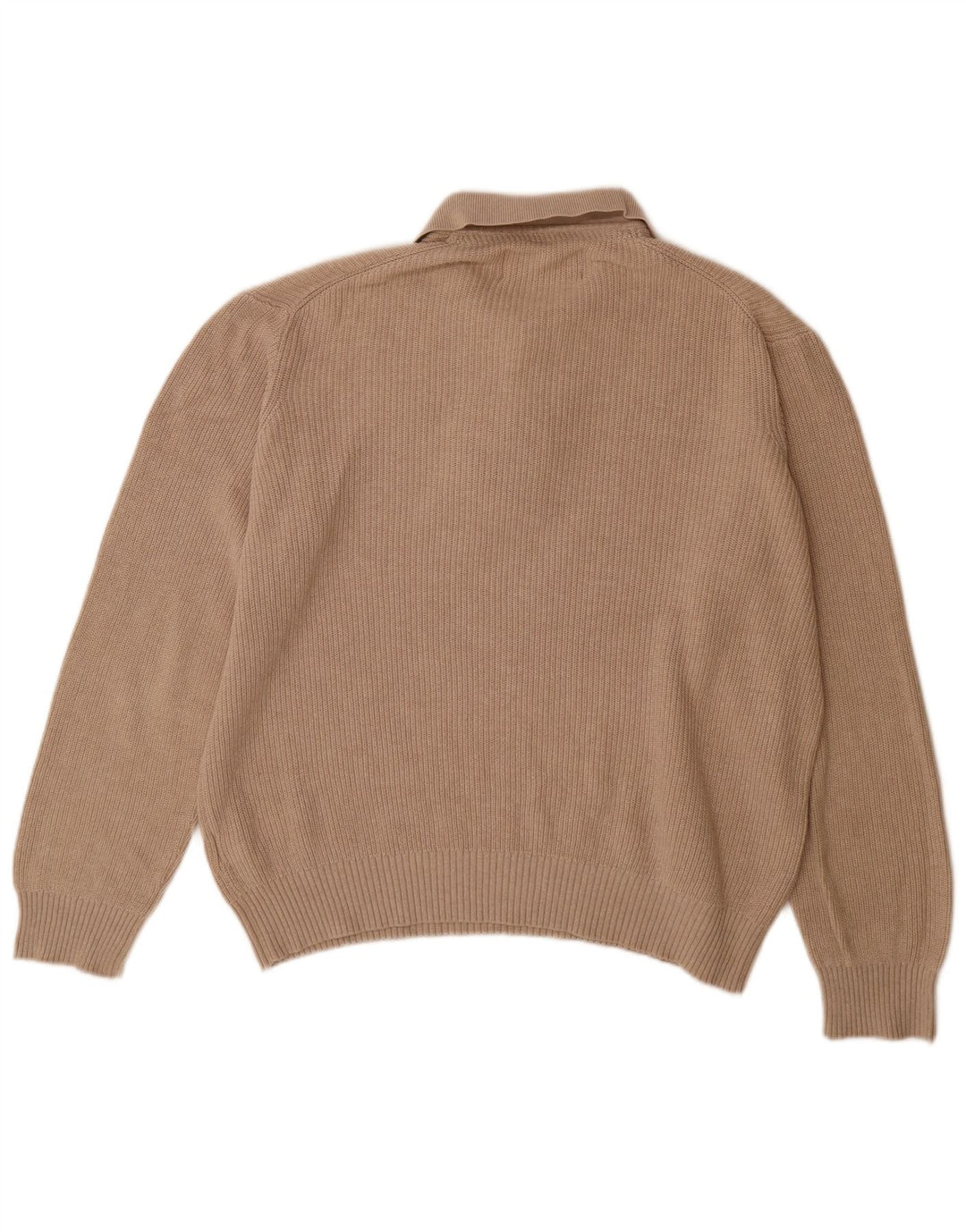 Ανδρικό πουλόβερ Marks & Spencer Blue Harbour Polo Neck Jumper Μεγάλο Μπεζ