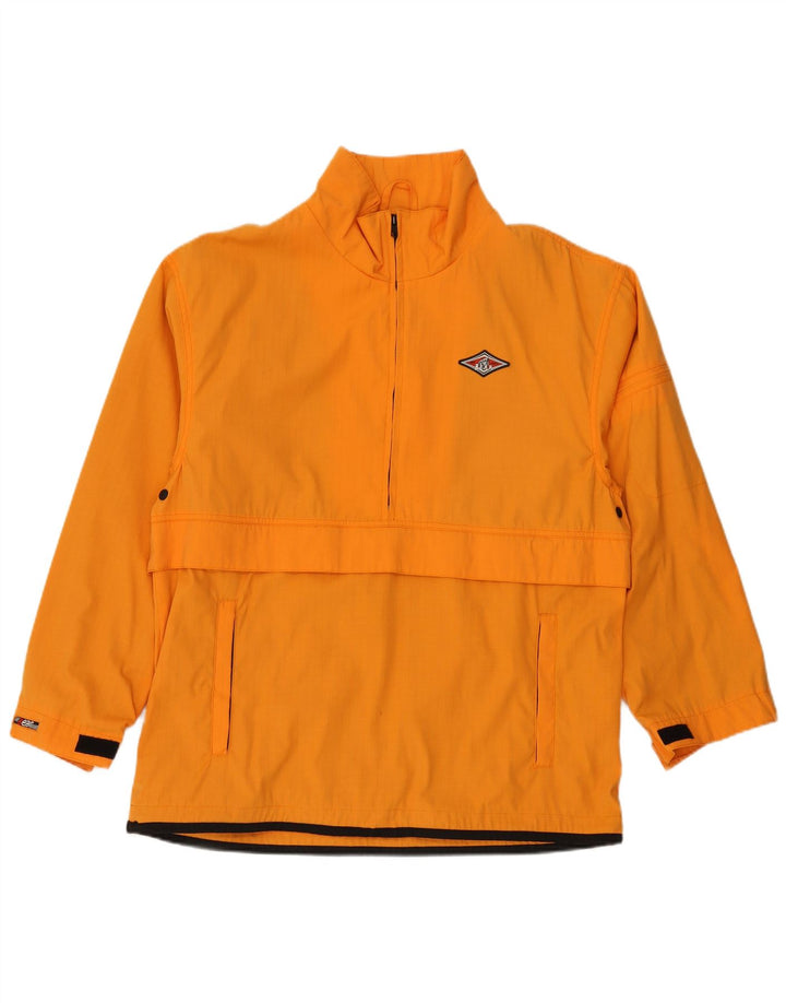 Bear Ανδρικό γραφικό πουλόβερ Rain Jacket UK 40 Μεγάλο Πορτοκαλί Πολυεστέρας