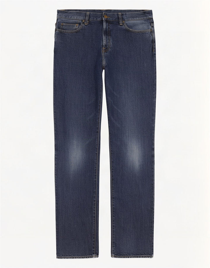 Ανδρικό τζιν ίσιο Carhartt W32 L34 Navy Blue Cotton