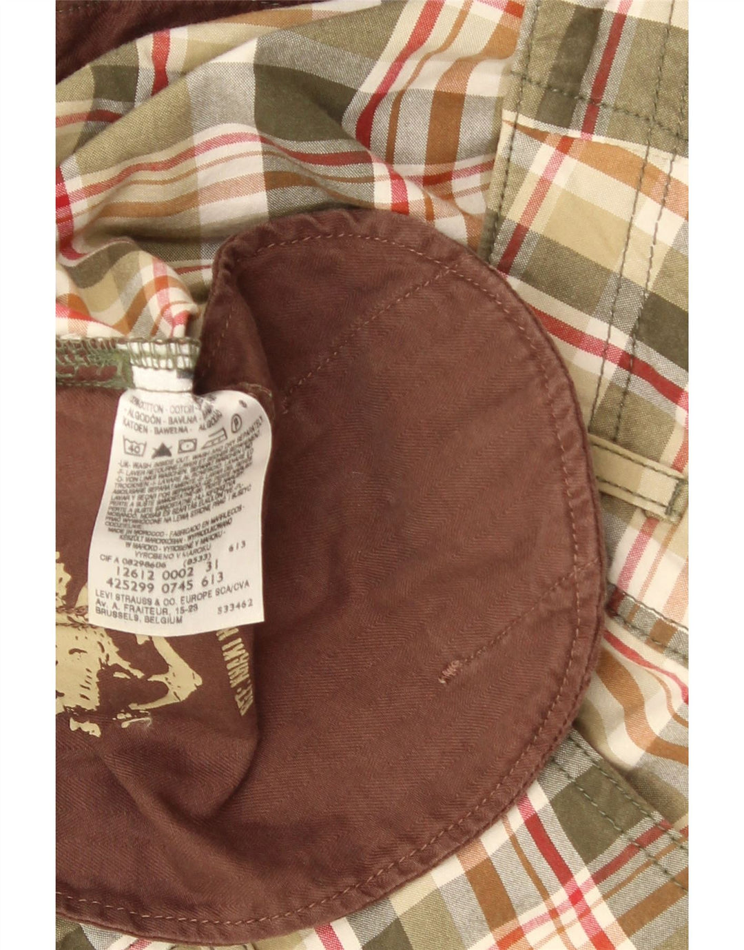 DOCKERS Ανδρικό σορτς Cargo Slim Fit W32 μεσαίο πολύχρωμο βαμβακερό