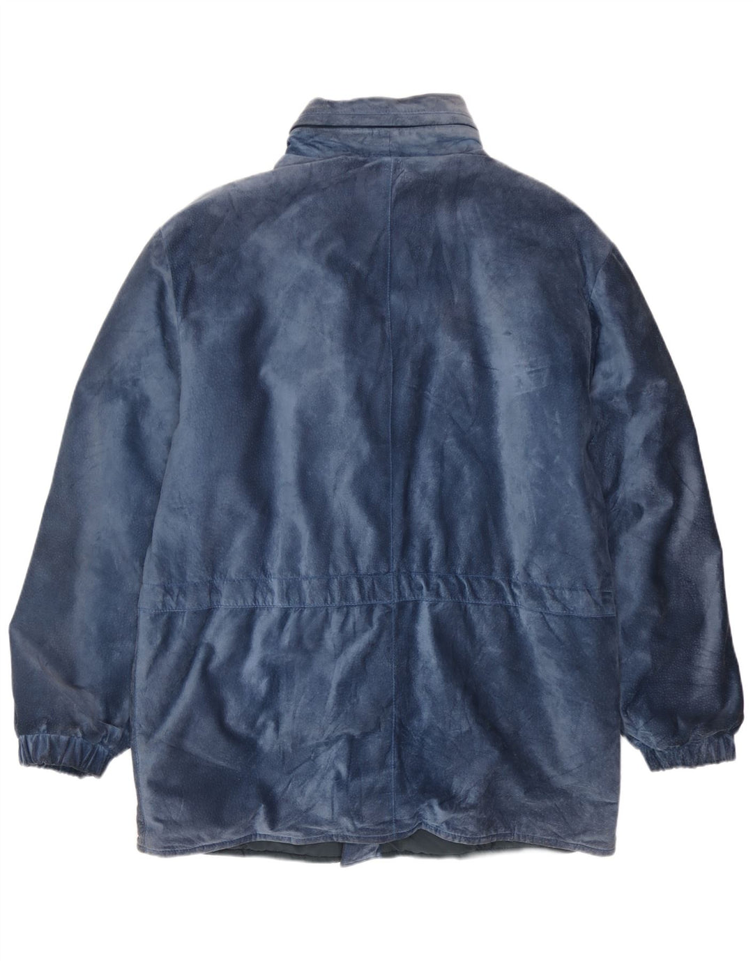 Vintage Ανδρικό Suede Jacket IT 50 Large Blue Modal