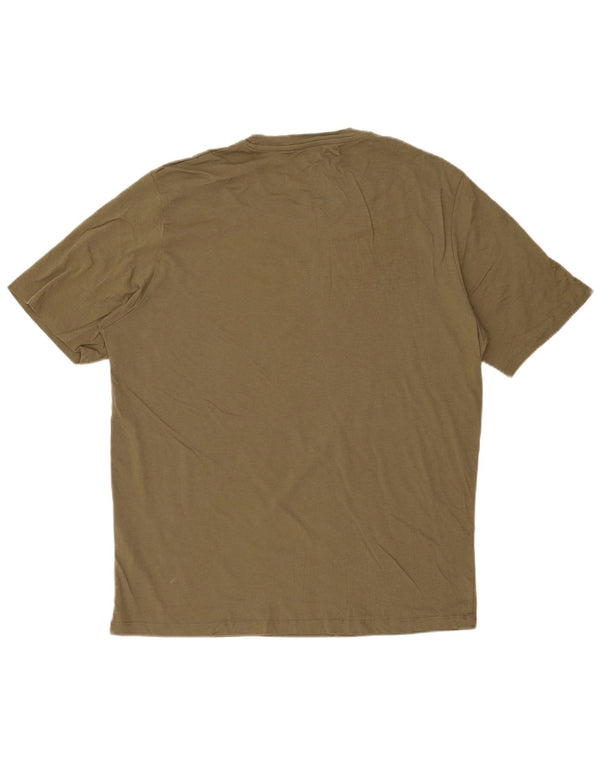 JACK & JONES Ανδρικό γραφικό T-Shirt Top 2XL Πράσινο Βαμβακερό