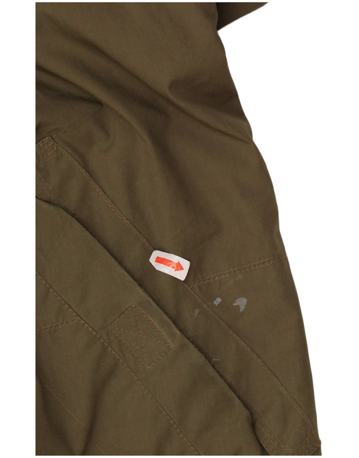 Stratos Mens Bomber Jacket UK 40 Large Khaki Polyester