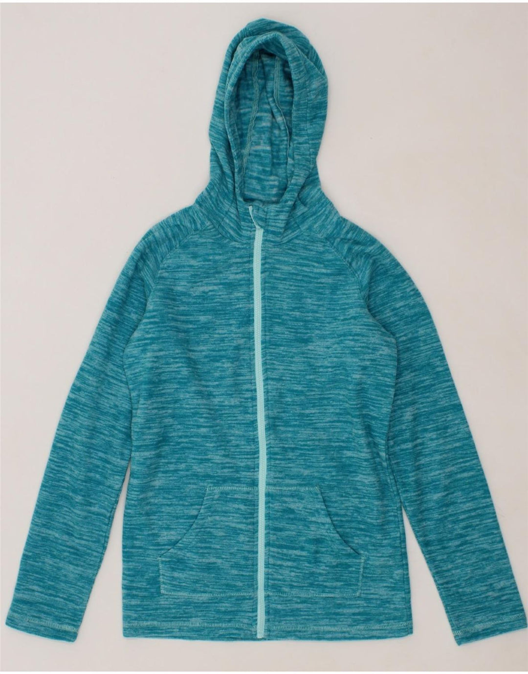 MOUNTAIN WAREHOUSE Boys Hooded Fleece Jacket 12-13 Years Blue Polyester Vintage Mountain Warehouse and Second-Hand Mountain Warehouse from Messina Hembry 