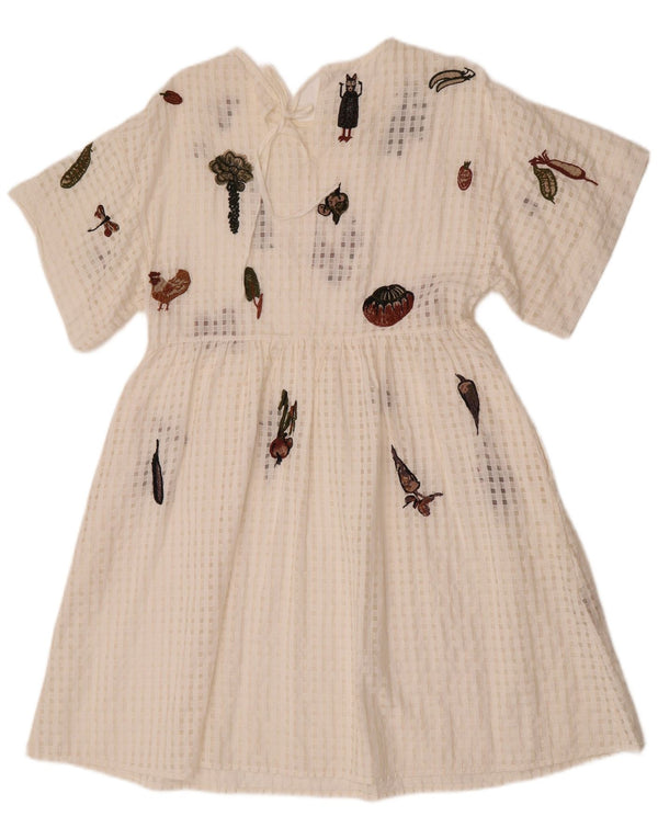 Γυναικείο φόρεμα Donoratico Graphic A-Line UK 12 Medium White